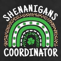 Shenanigans Coordinator Teacher St Patricks Day Shamrock Great Gift 25L Jumbo Tote