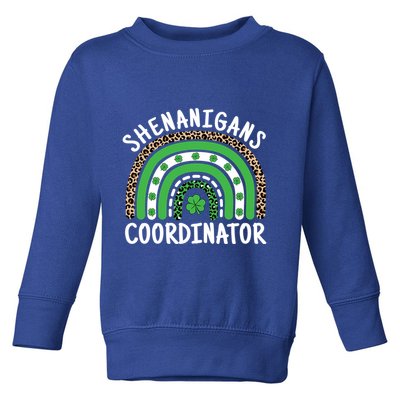 Shenanigans Coordinator Teacher St Patricks Day Shamrock Great Gift Toddler Sweatshirt