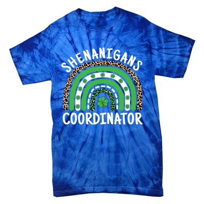 Shenanigans Coordinator Teacher St Patricks Day Shamrock Great Gift Tie-Dye T-Shirt