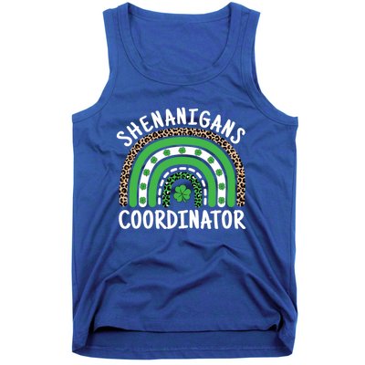 Shenanigans Coordinator Teacher St Patricks Day Shamrock Great Gift Tank Top