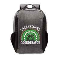Shenanigans Coordinator Teacher St Patricks Day Shamrock Great Gift Vector Backpack