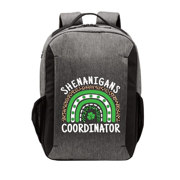 Shenanigans Coordinator Teacher St Patricks Day Shamrock Great Gift Vector Backpack