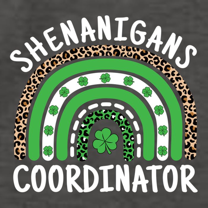Shenanigans Coordinator Teacher St Patricks Day Shamrock Great Gift Vector Backpack