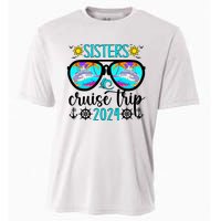 Sisters Cruise Trip 2024 Vacation Travel Sisters Cruising Cooling Performance Crew T-Shirt