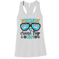 Sisters Cruise Trip 2024 Vacation Travel Sisters Cruising Women's Racerback Tank