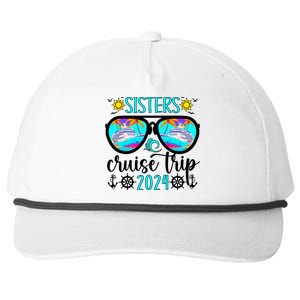 Sisters Cruise Trip 2024 Vacation Travel Sisters Cruising Snapback Five-Panel Rope Hat