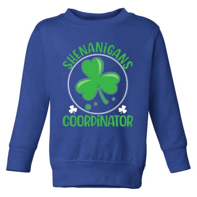 Shenanigans Coordinator Teachers St Patricks Day Gift Meaningful Gift Toddler Sweatshirt