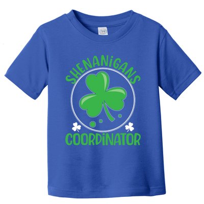 Shenanigans Coordinator Teachers St Patricks Day Gift Meaningful Gift Toddler T-Shirt