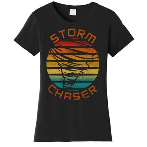 Storm Chaser Tornado Meteorology Meteorologist Weatherman Women's T-Shirt