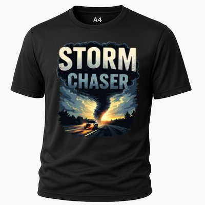 Storm Chaser Tornado Picture Weather Meteorologist Performance Shirt