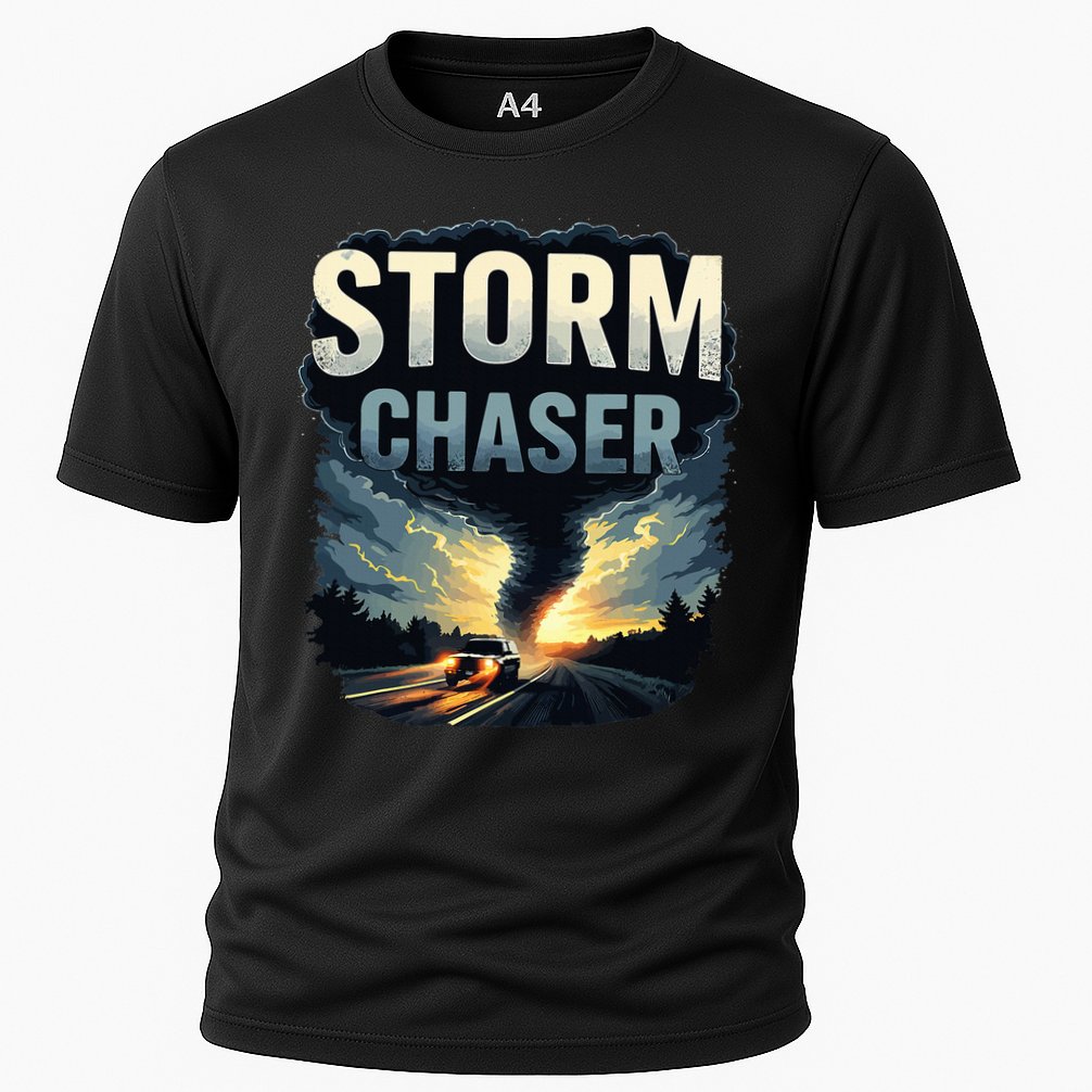 Storm Chaser Tornado Picture Weather Meteorologist Performance Shirt