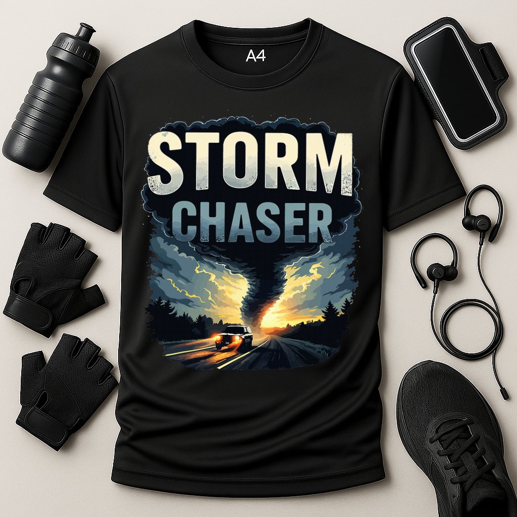 Storm Chaser Tornado Picture Weather Meteorologist Performance Shirt