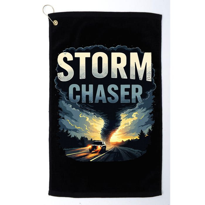 Storm Chaser Tornado Picture Weather Meteorologist Golf Towel