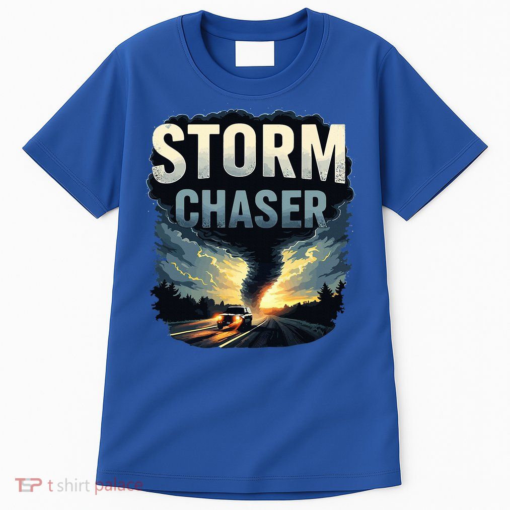 Storm Chaser Tornado Picture Weather Meteorologist Tall T-Shirt