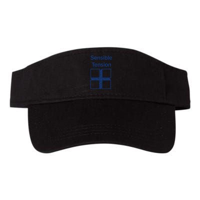 Sensible Cube Tension Merch Valucap Bio-Washed Visor