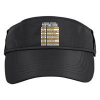 Senior Citizen Texting Code Funny Old People Gift Adult Drive Performance Visor