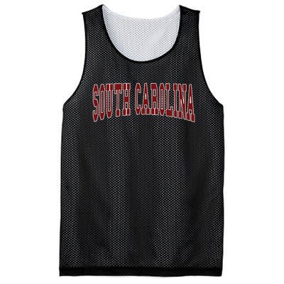 South Carolina Throwback Design Classic Mesh Reversible Basketball Jersey Tank