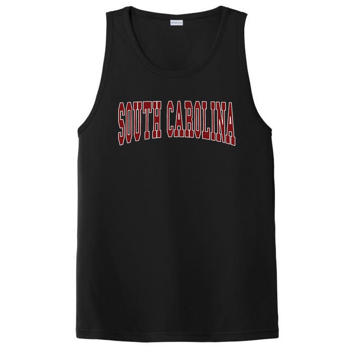 South Carolina Throwback Design Classic PosiCharge Competitor Tank