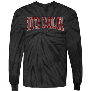 South Carolina Throwback Design Classic Tie-Dye Long Sleeve Shirt