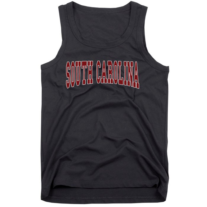 South Carolina Throwback Design Classic Tank Top