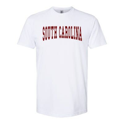 South Carolina Throwback Design Classic Softstyle CVC T-Shirt