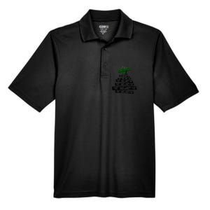 Stray Christmas Tree Evel For Music Band Lover Men's Origin Performance Pique Polo