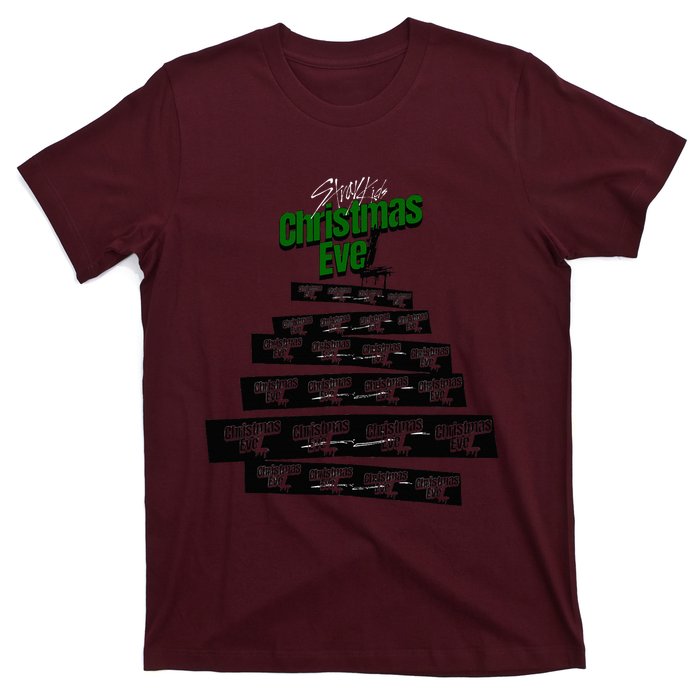 Stray Christmas Tree Evel For Music Band Lover T-Shirt