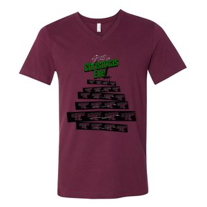 Stray Christmas Tree Evel For Music Band Lover V-Neck T-Shirt