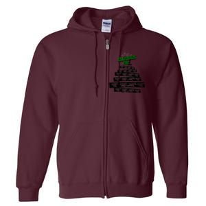 Stray Christmas Tree Evel For Music Band Lover Full Zip Hoodie