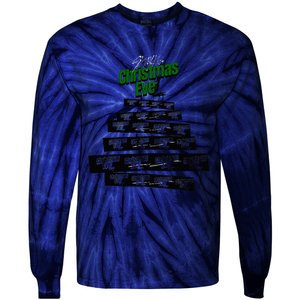 Stray Christmas Tree Evel For Music Band Lover Tie-Dye Long Sleeve Shirt