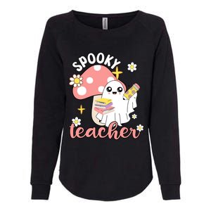 Spooky Cute Teacher Halloween Ghost Cute Gift Womens California Wash Sweatshirt