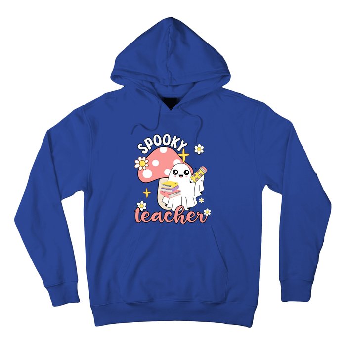 Spooky Cute Teacher Halloween Ghost Cute Gift Hoodie