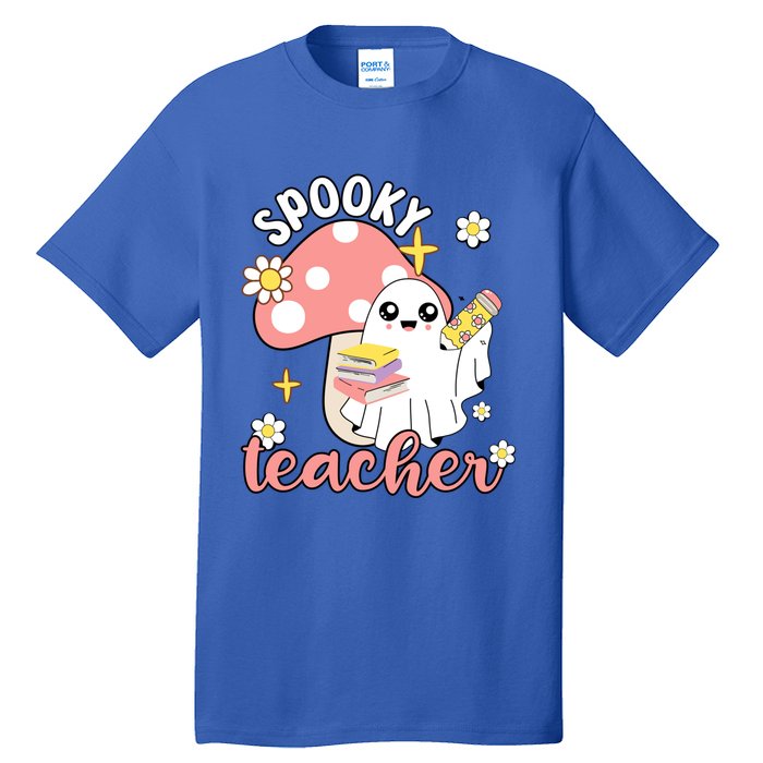 Spooky Cute Teacher Halloween Ghost Cute Gift Tall T-Shirt