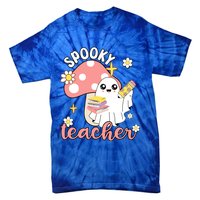 Spooky Cute Teacher Halloween Ghost Cute Gift Tie-Dye T-Shirt