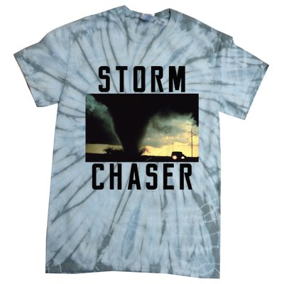 Storm Chaser Tornado Picture Weather Meteorologist Tie-Dye T-Shirt