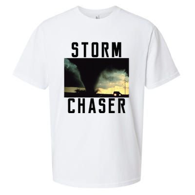 Storm Chaser Tornado Picture Weather Meteorologist Sueded Cloud Jersey T-Shirt