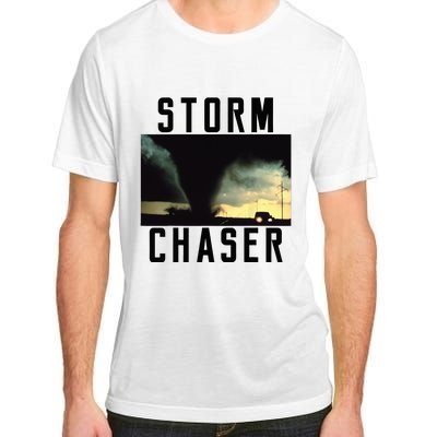 Storm Chaser Tornado Picture Weather Meteorologist Adult ChromaSoft Performance T-Shirt