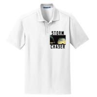 Storm Chaser Tornado Picture Weather Meteorologist Dry Zone Grid Polo