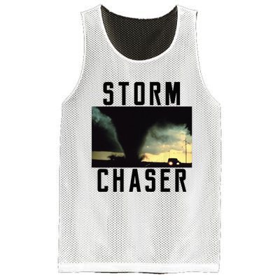 Storm Chaser Tornado Picture Weather Meteorologist Mesh Reversible Basketball Jersey Tank