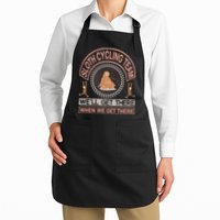 Sloth Cycling Team We'll Get There When We Get There Apron