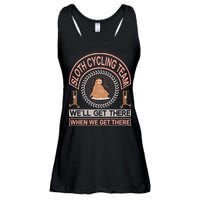 Sloth Cycling Team We'll Get There When We Get There Ladies Essential Flowy Tank
