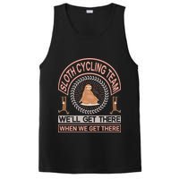 Sloth Cycling Team We'll Get There When We Get There PosiCharge Competitor Tank