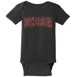 South Carolina Throwback Design Classic Baby Bodysuit