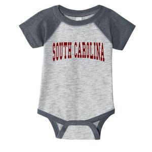 South Carolina Throwback Design Classic Infant Baby Jersey Bodysuit