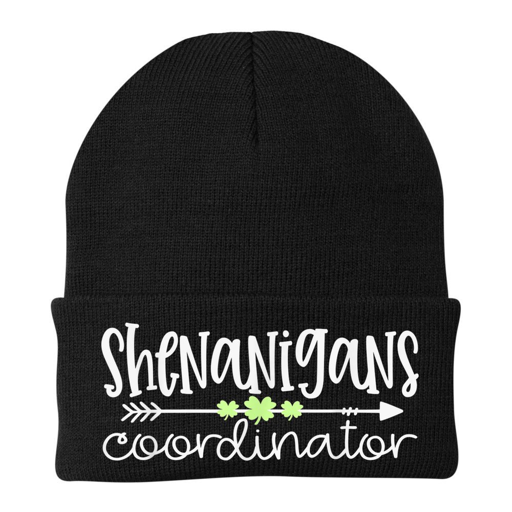 Shenanigans Coordinator Teacher St Patricks Day Shenanigans Beanie