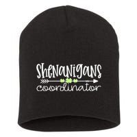 Shenanigans Coordinator Teacher St Patricks Day Shenanigans Short Acrylic Beanie
