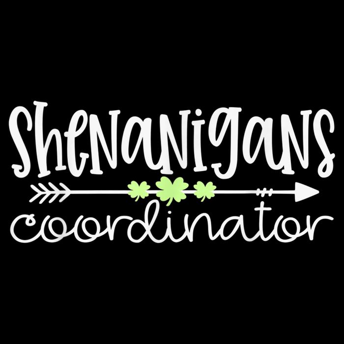 Shenanigans Coordinator Teacher St Patricks Day Shenanigans Short Acrylic Beanie