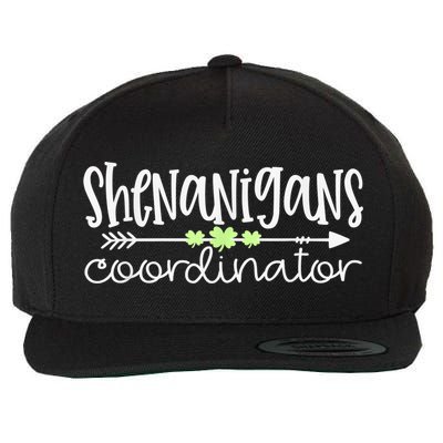 Shenanigans Coordinator Teacher St Patricks Day Shenanigans Wool Snapback Cap