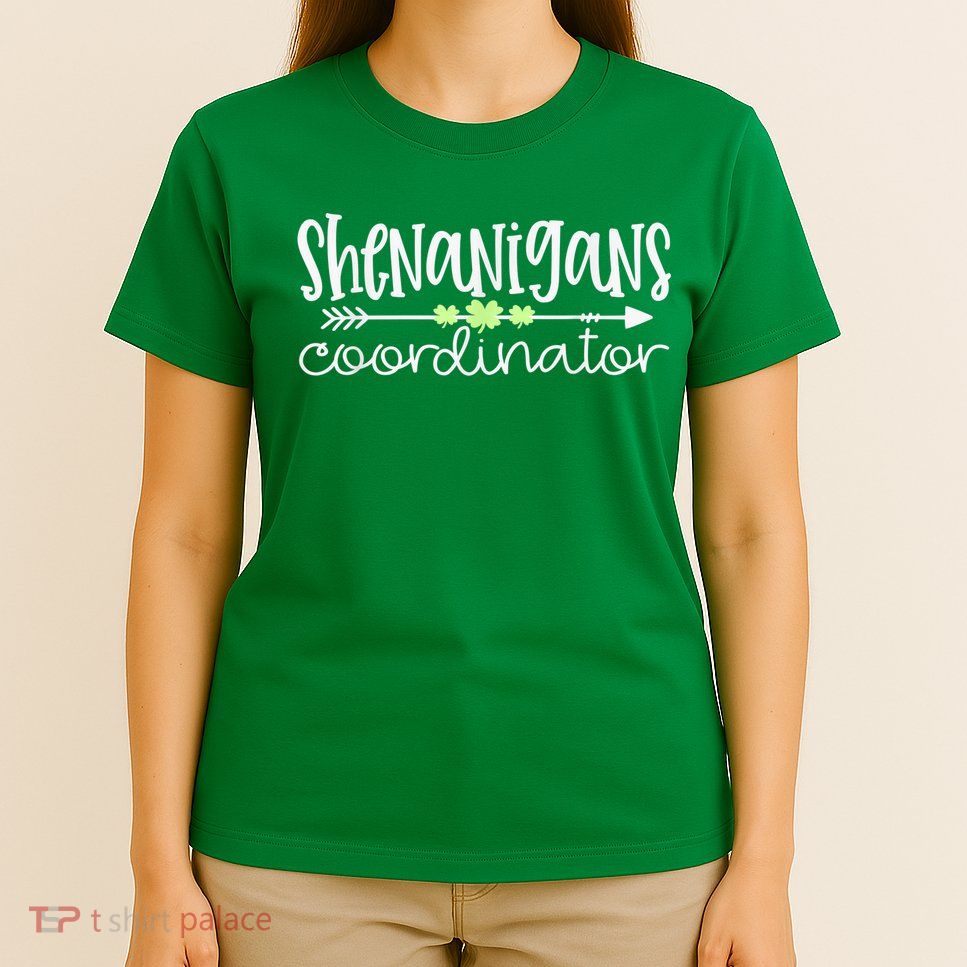 Shenanigans Coordinator Teacher St Patricks Day Shenanigans T-Shirt
