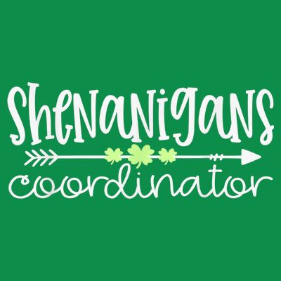 Shenanigans Coordinator Teacher St Patricks Day Shenanigans T-Shirt